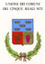 Emblema dell' Unione dei Comuni "Unione dei Comuni dei Cinque Reali Sitii"